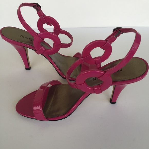 HP/Madison Fuchsia Heels/Sandals - Picture 5 of 6